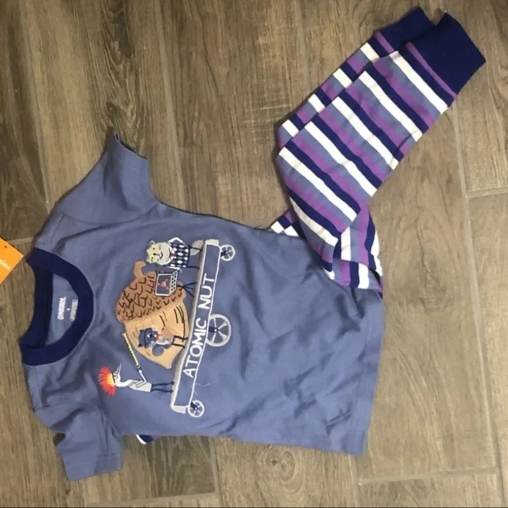 NWT Gymboree atomic nut pJ set JAMMIES pajamas